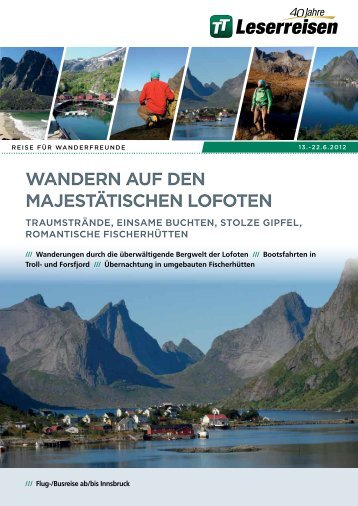 WANDERN AUF DEN MAJESTÃ¤TISCHEN ... - TUI ReiseCenter