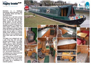 Brochure - Rugby Boat Sales