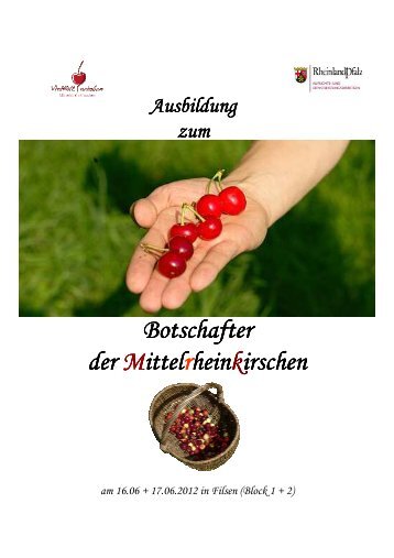 Heft_Ausbildung_Block_1_2.pdf - DLR Eifel