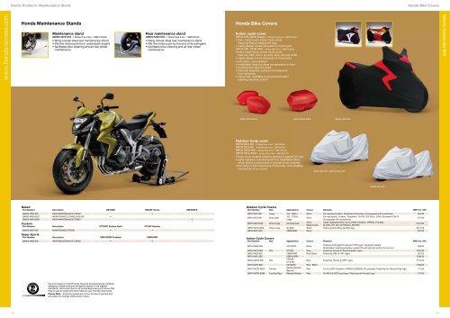 Accessories COMPLETE - Doble Motorcycles