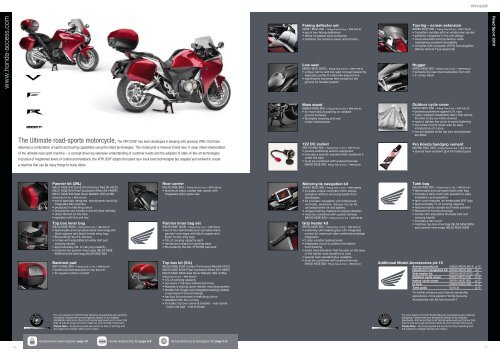 Accessories COMPLETE - Doble Motorcycles