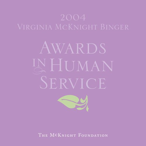 Virginia McKnight Binger - McKnight Foundation