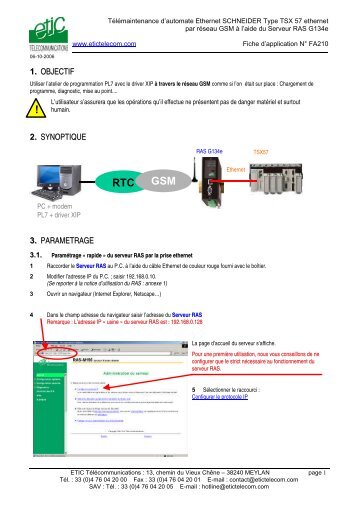 Connexionâ¦ - Etic Telecom