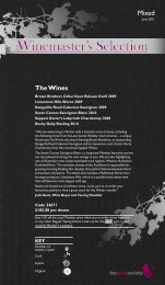 Winemaster's Selection June 2011 - Mixed - The Wine Society