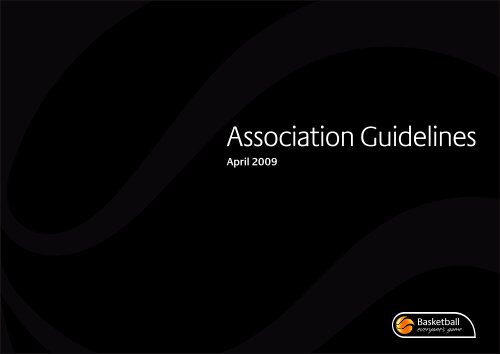 Association Guidelines - Basketball Australia