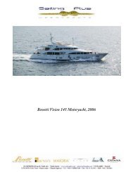benetti vision 145 â 2006 brochure - SAILING PLUS Yachts