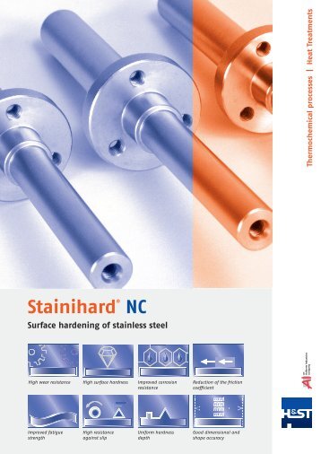 StainihardÃ‚Â® NC Surface hardening of stainless steel - Mamesta