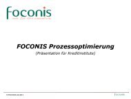 FOCONIS Prozessoptimierung - Foconis AG