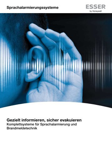 Sprachalarmierungssysteme Esser (PDF) - Effexx