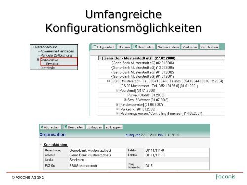 Mein Kalender - Foconis AG