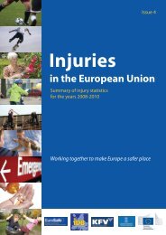 Injuries in the European Union - EuroSafe