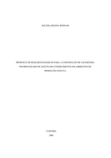 Proposta de requisitos bÃ¡sicos para construÃ§Ã£o de um sistema ...