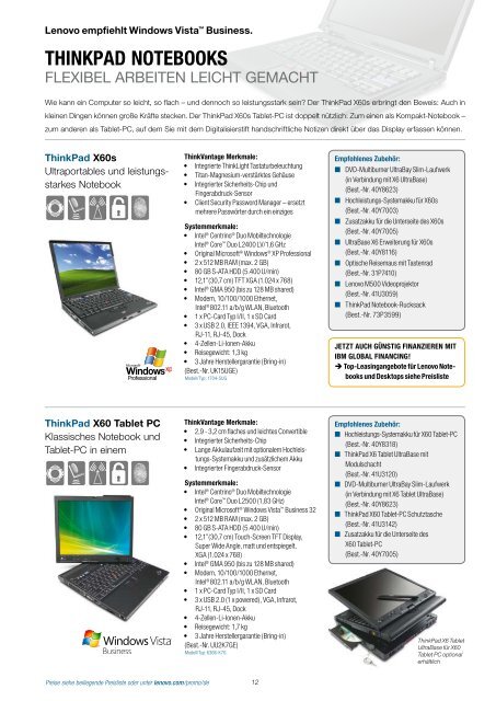 Lenovo Selection - Competence