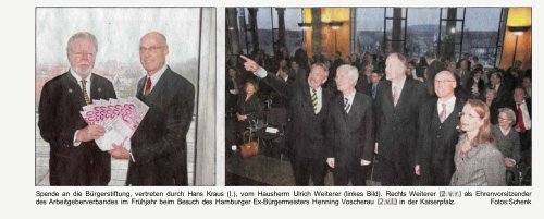 (I.), vom Hausherrn Ulrich Weiterer (linkes Bild). Rechts Weiterer (2