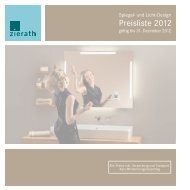 Zierath Preisliste 2012