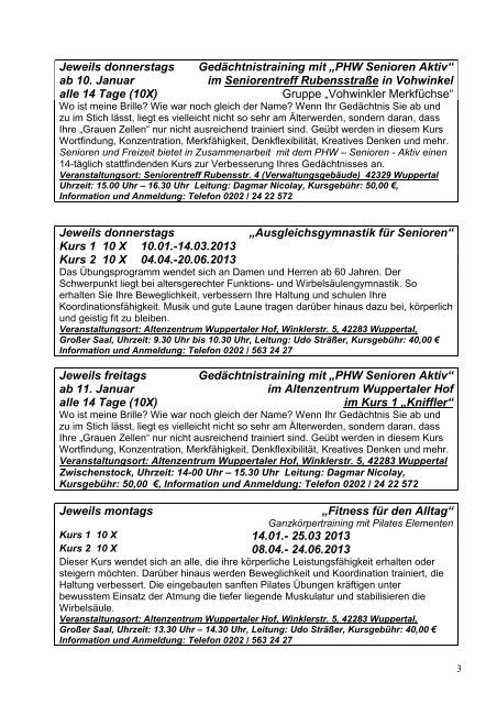 Programmheft S  F Test 1 HJ 2013 06 12 12 - Stadt Wuppertal