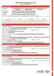 Standing Instruction Mandate Form For Postpaid Bill Payment