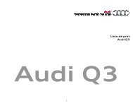 Descarcare lista de pret - PDF - Audi Romania
