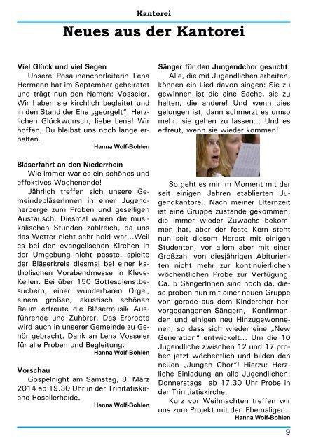 Januar/Februar 2014 - von DF 2 JB