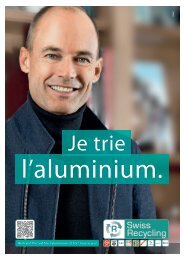 sujets d'affiche - Swiss Recycling