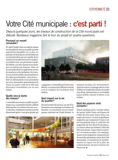 Bordeaux magazine - N°391 février 2012