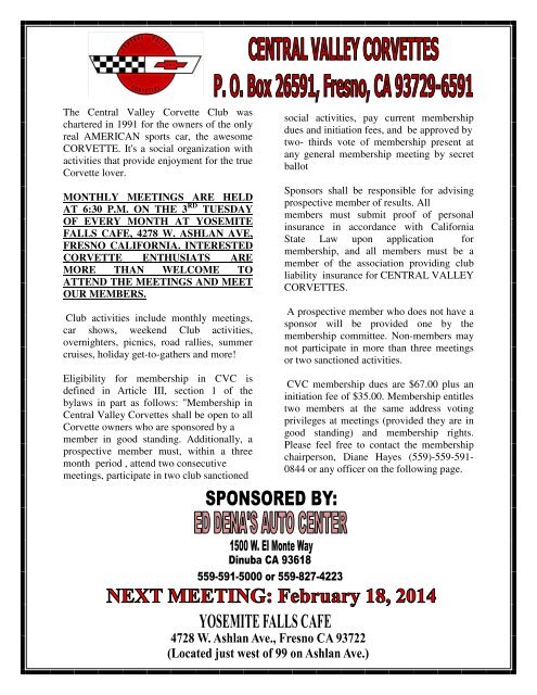 CVC February 2014