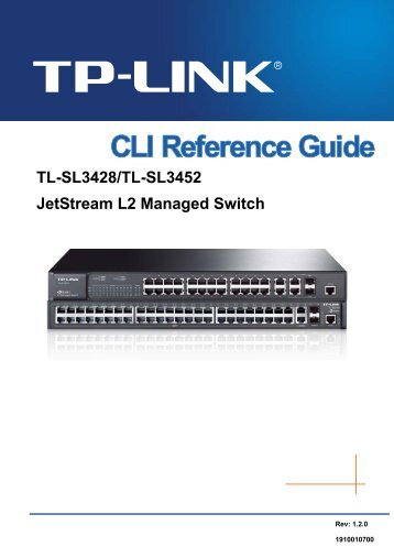 CLI Guide - TP-Link