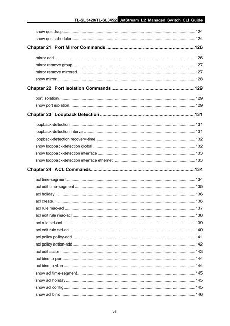 CLI Guide - TP-Link