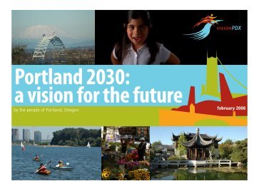 Portland 2030: a vision for the future - City of Portland, Oregon