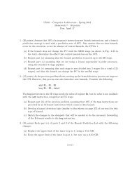 Eef011 Computer Architecture A A Aˆa A A A A C Aÿa Aµa A A A Outline A Aªa A A A A A A A A As