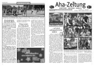 Aha-Zeitung 2003 - beim SV Hatzenport LÃ¶f