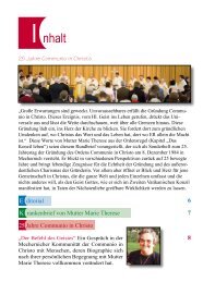 Download Rundbrief 3/09 als pdf - Communio in Christo