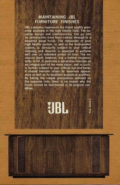Maintaining JBL Furniture Finishes (1969).pdf