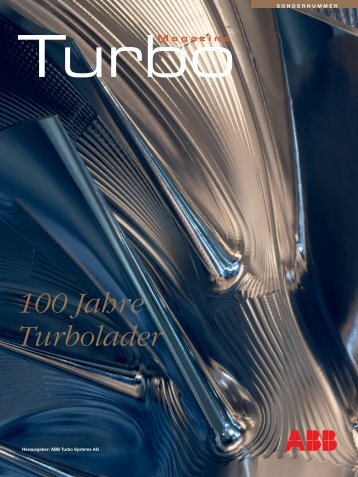 BroschÃƒÂ¼re "100 Jahre Turbolader" - Swiss-Ships