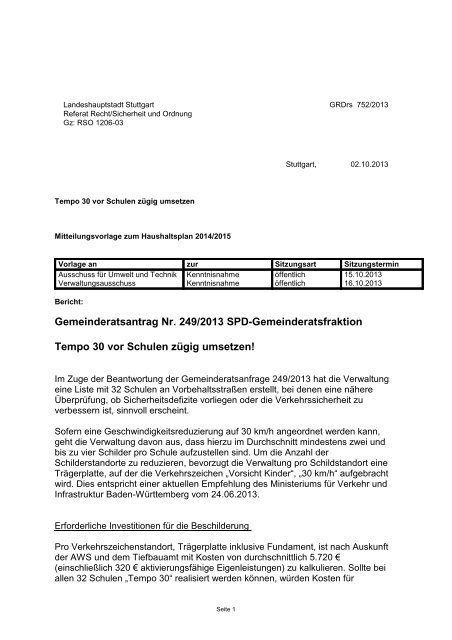 KSD Redaktionssystem - 4. Übersicht alle ... - Stuttgart