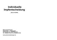 Individuelle Impfentscheidung - Markus Breitenberger