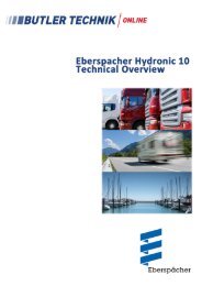 Eberspahcer Hydronic 10 Technical Manual