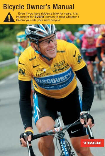 Bicycle Owner's Manual - Trek Bicycle Corporation