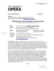 Pittsburgh Opera presents Dialogues of the Carmelites (PDF)
