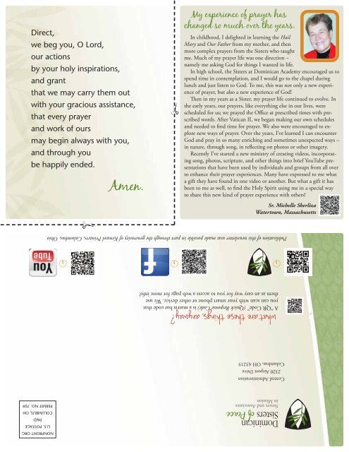 Spring 2012 - Dominican Sisters of Peace