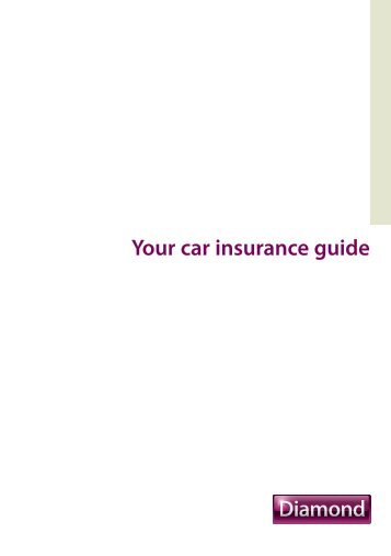 Your car insurance guide - Diamond