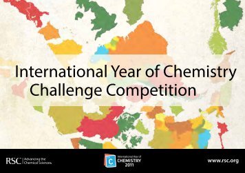 IYC Challenge Booklet - Royal Society of Chemistry