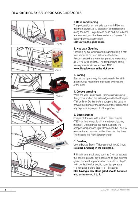 Swix Wax Guide - Reliable Racing