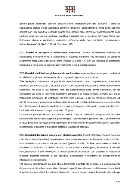 Delibera n. 8/16 del 2006 All. 8/16 [file .pdf] - Regione Autonoma ...