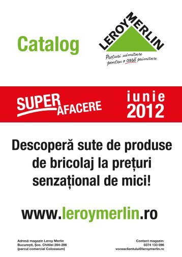 Catalog Leroy Merlin valabil iunie 2012-1.pdf - TotulRedus.ro