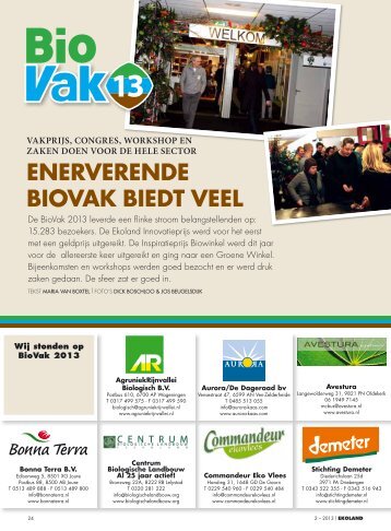EnErvErEndE Biovak BiEdt vEEl - Vwg.net