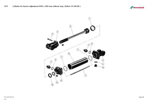 Spare Parts List Model VD Mounted plough - Hjallerup ...