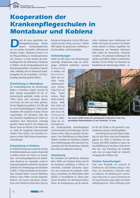 Modellprojekt Gesundheitskarte - Barmherzige Brüder Trier e. V.