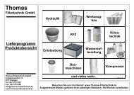 Thomas Filtertechnik GmbH