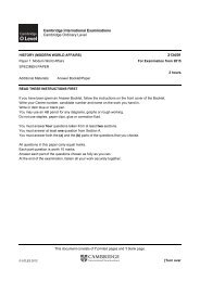 2015 Specimen Paper 1 - Cambridge International Examinations